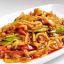 куриное соломкой филе с овощами острое в кисло-сладком соусе